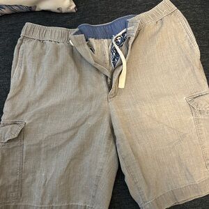 Tommy Bahama Men's Beige Cargo Shorts